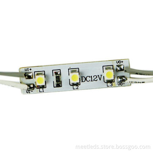 Rectangle LED Backlight Module with 3xSMD3528/36x9mm/Double FR-4 Fiberglass Panels Heat Dissipation